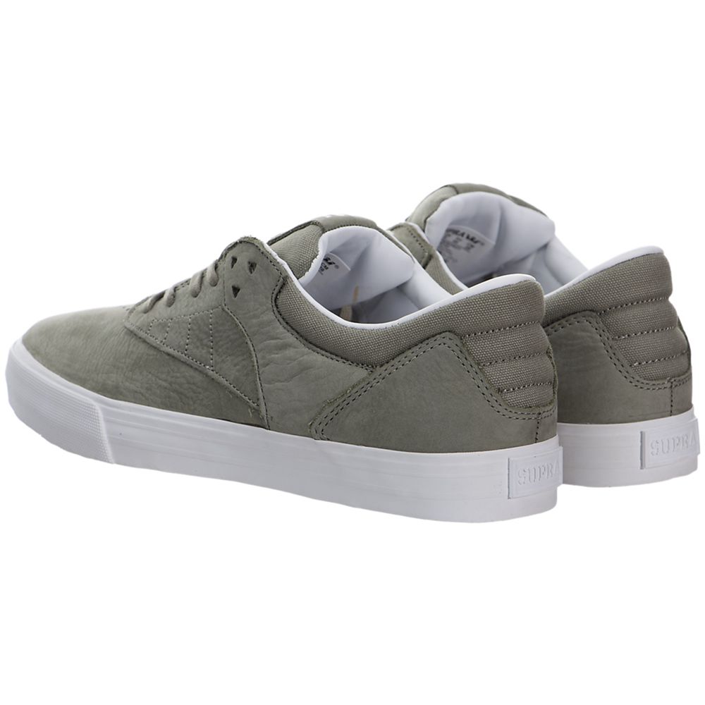 Baskets Basses Supra Phoenix Vert Laurel Oak/White Homme | WZJ-42673984